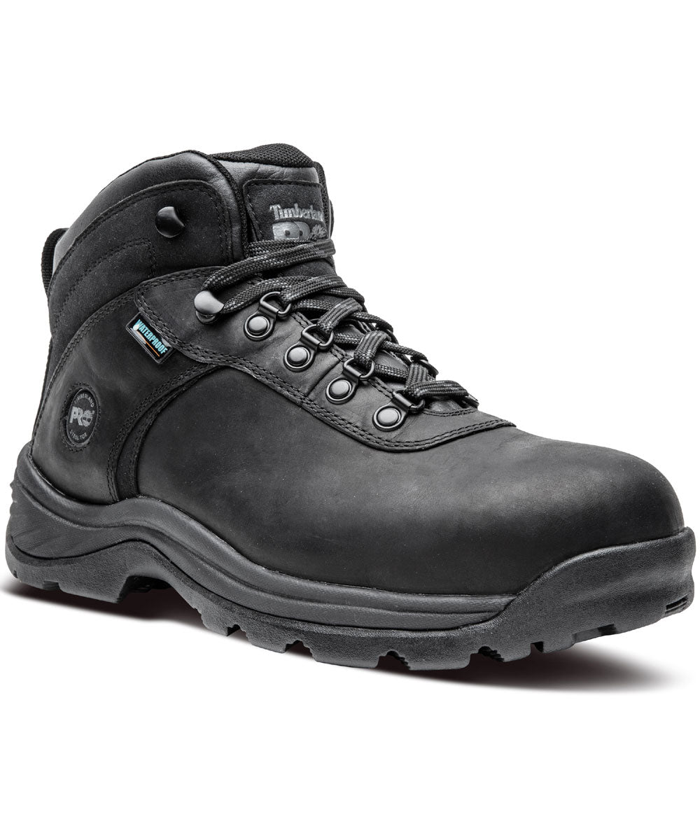 Dodelijk Gelijkenis cement Timberland PRO Men's Flume Steel Toe Work Boots - Black — Dave's New York