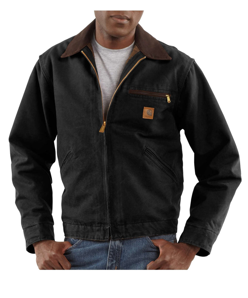 Carhartt Sandstone Detroit Jacket (model J97) – Black — Dave's New York
