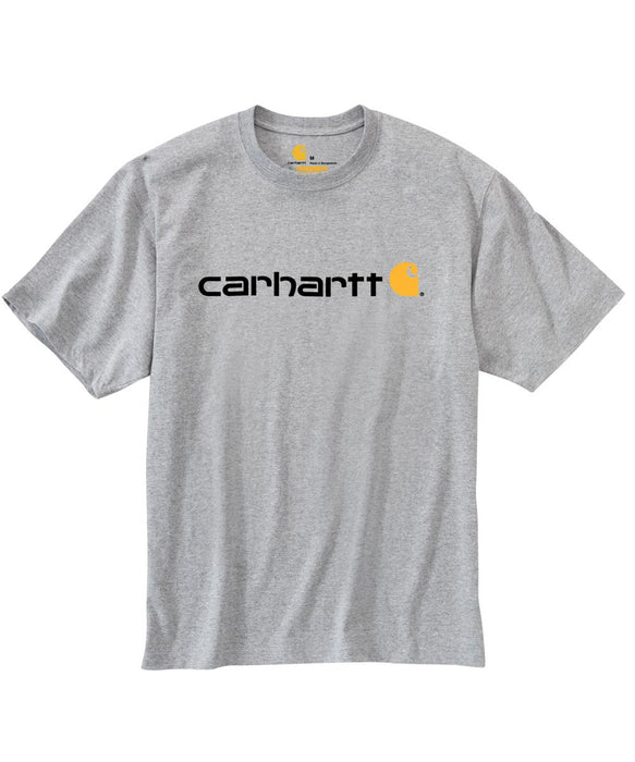 Carhartt K195 Signature Logo T-Shirt - Heather Gray — Dave's New York