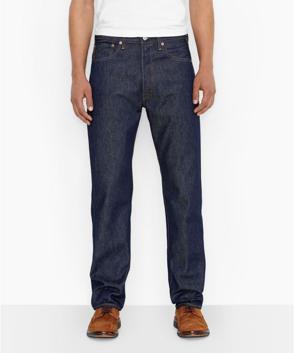 levi 501 shrink to fit button fly jeans