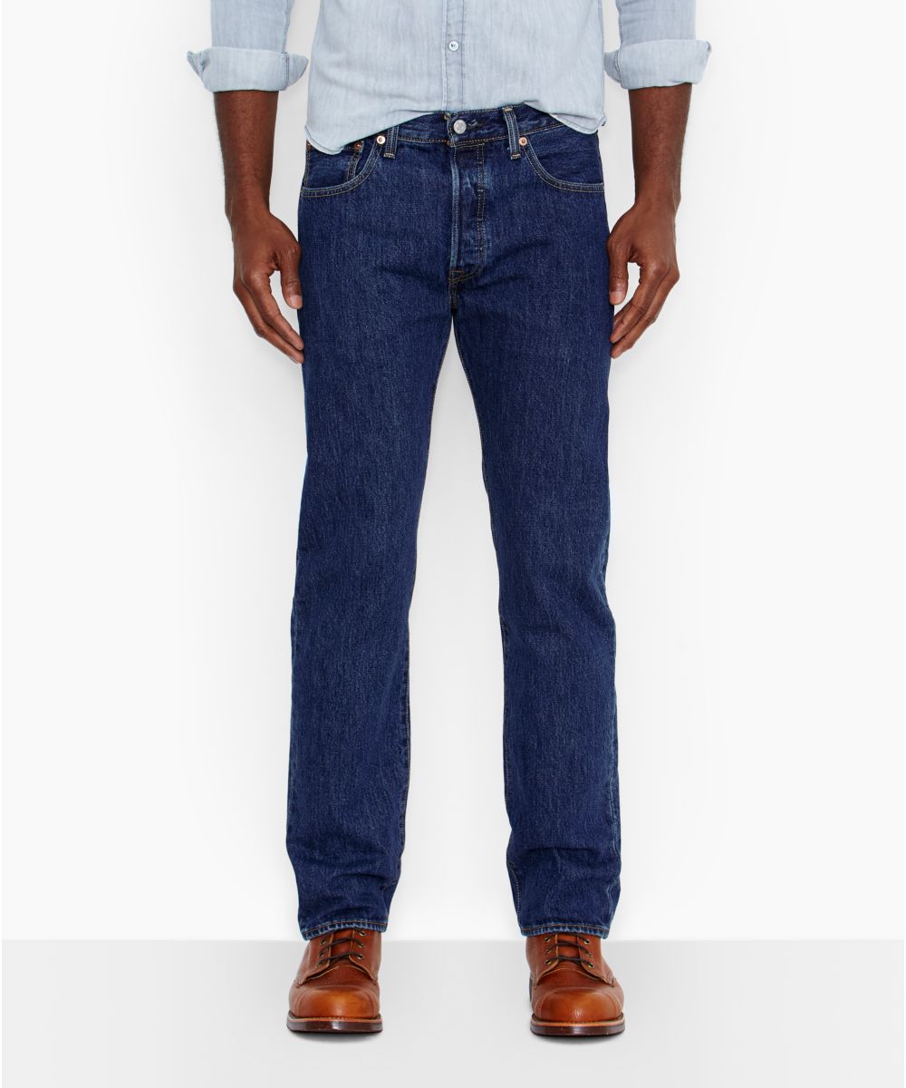 Óptima objetivo donde quiera Levi's Men's 501 Original Fit Jeans - Dark Stonewash — Dave's New York