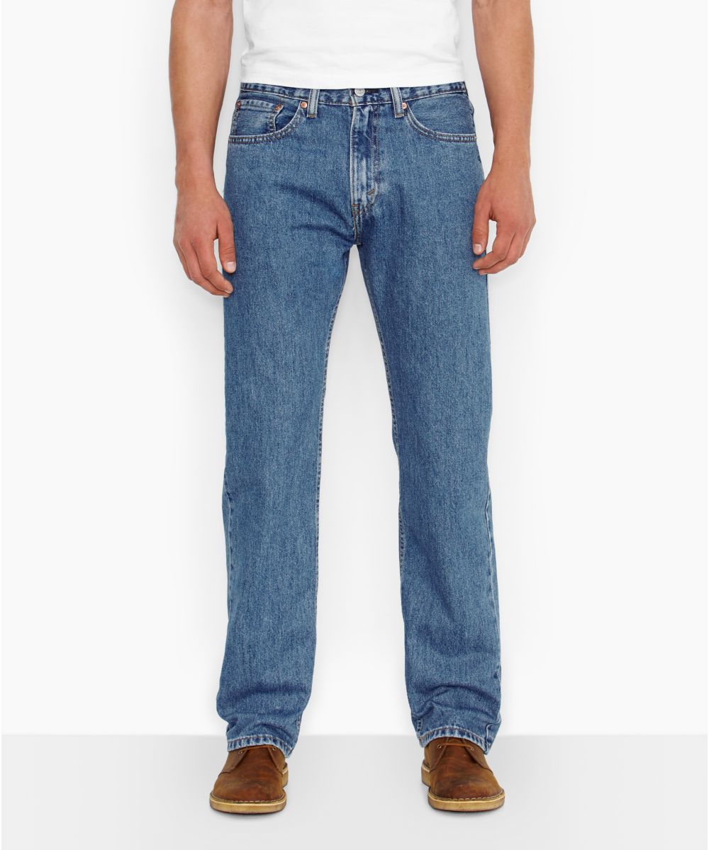 Levi's Men's 505 Regular Fit Jeans - Medium Stonewash — Dave's New York