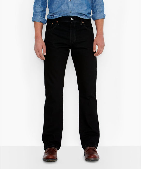 levis black bootcut jeans