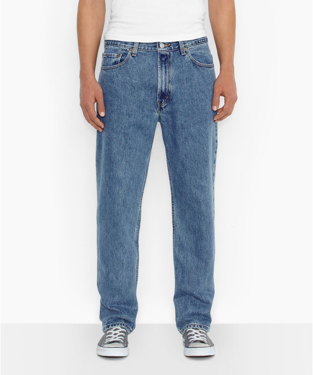 desinfecteren Idool Boos worden Levi's Men's 550 Relaxed Fit Jeans - Medium Stonewash — Dave's New York