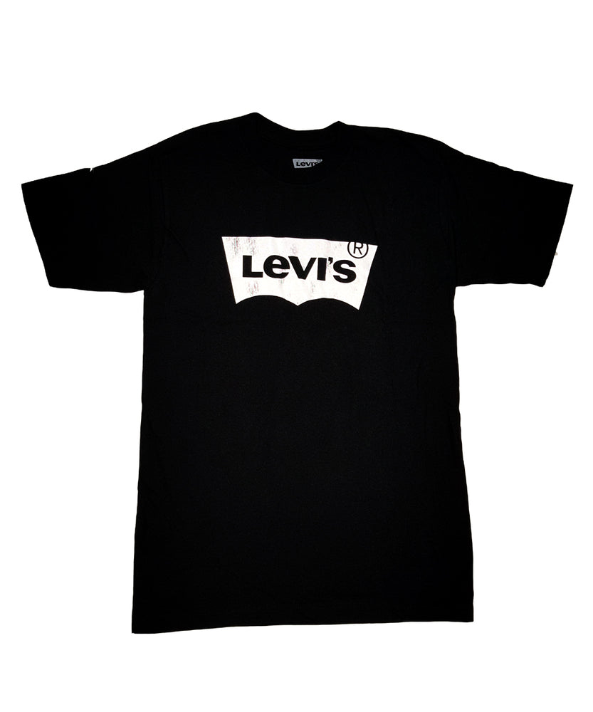 levis black logo t shirt