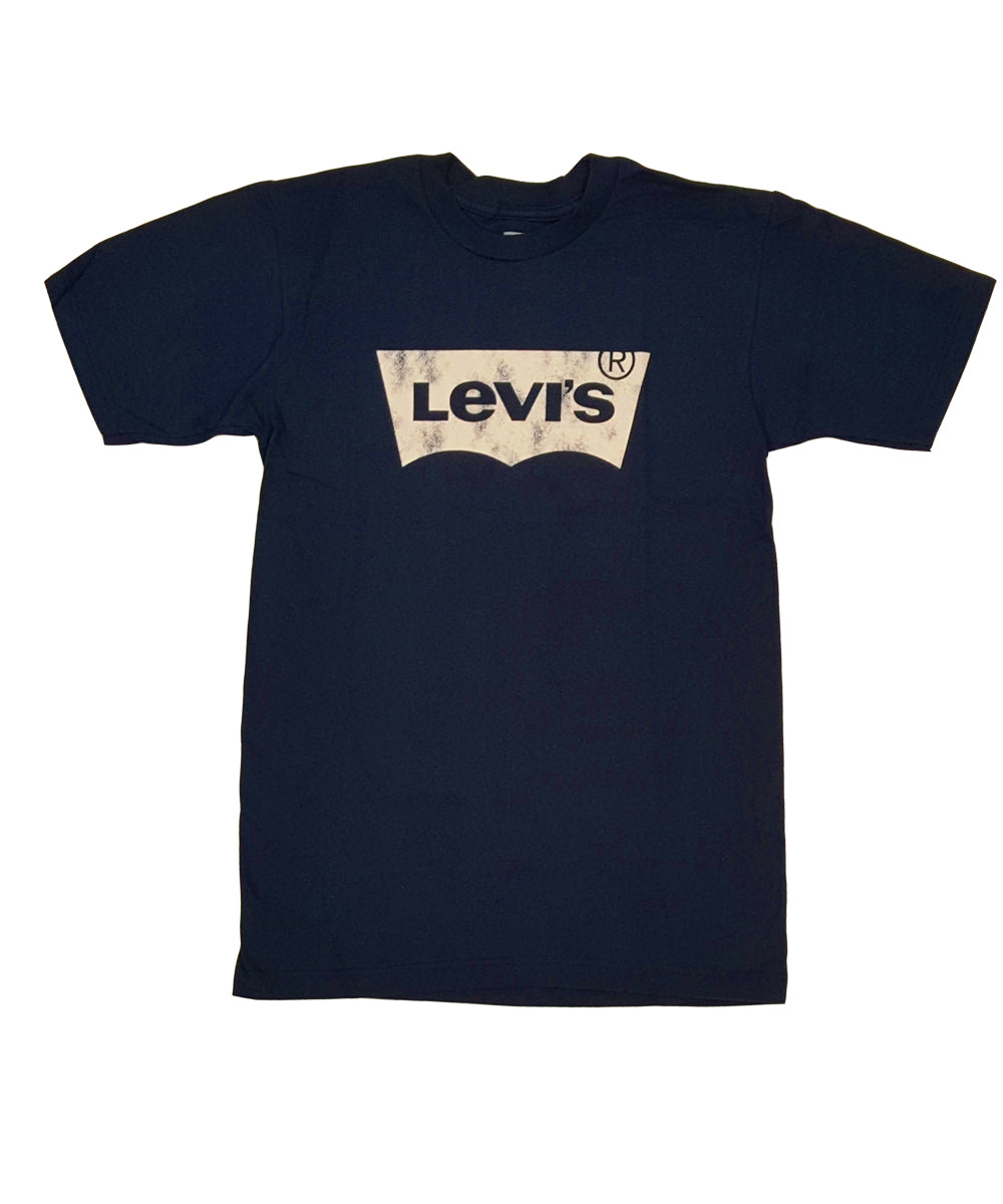 levis blue logo t shirt