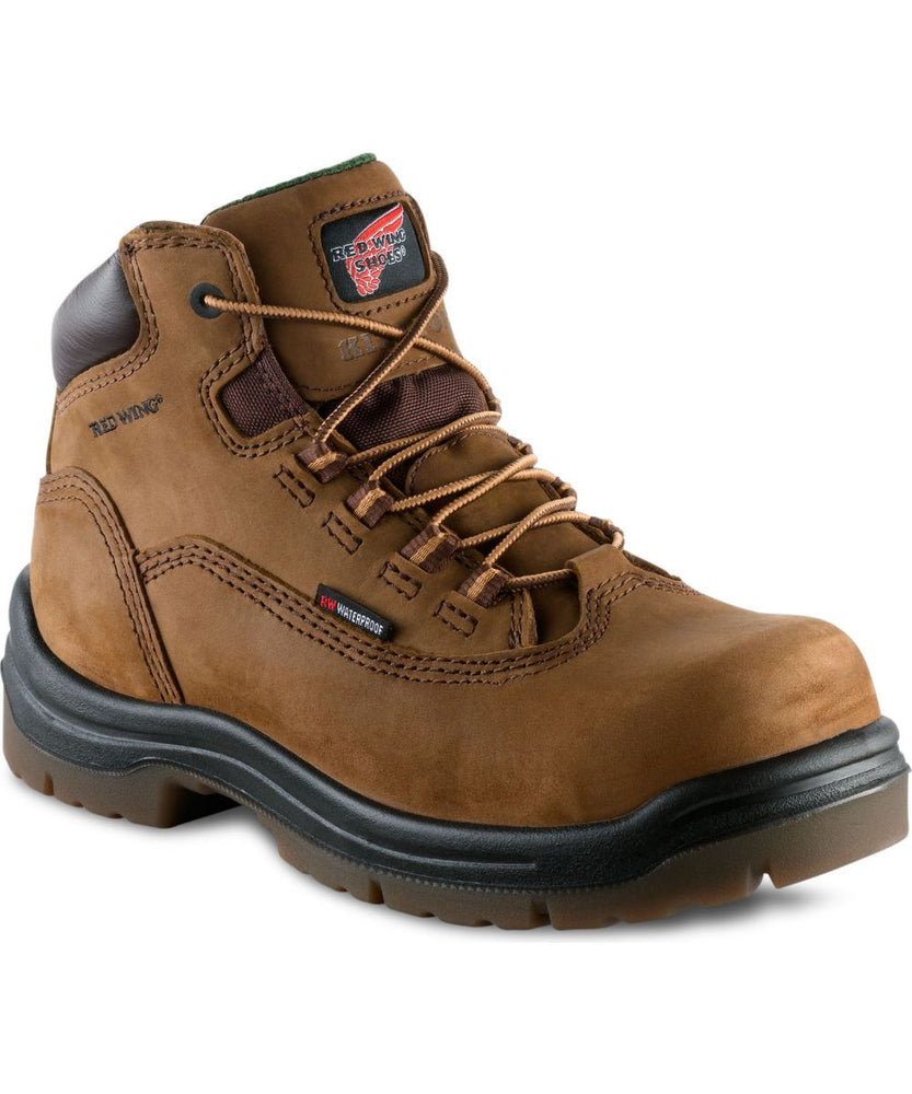 steel toe boots red wing