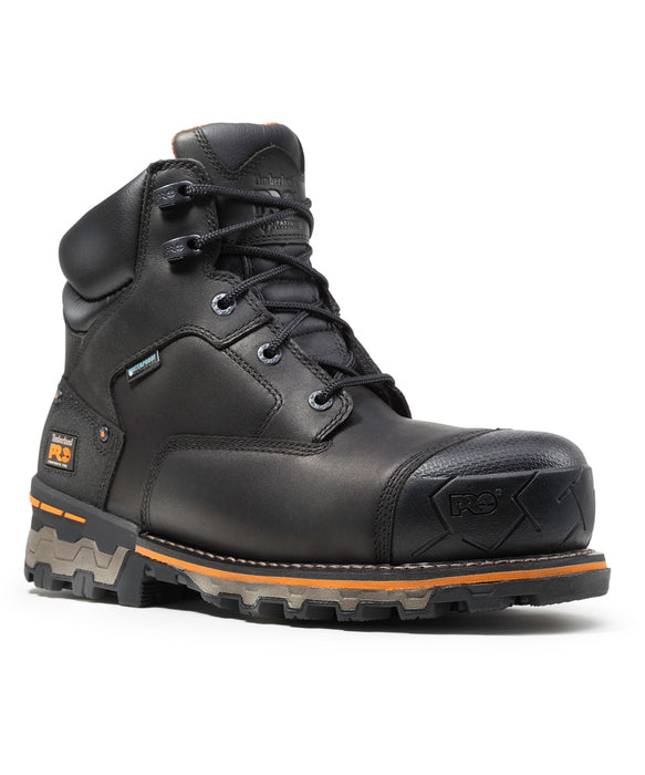 timberland pro black work boots