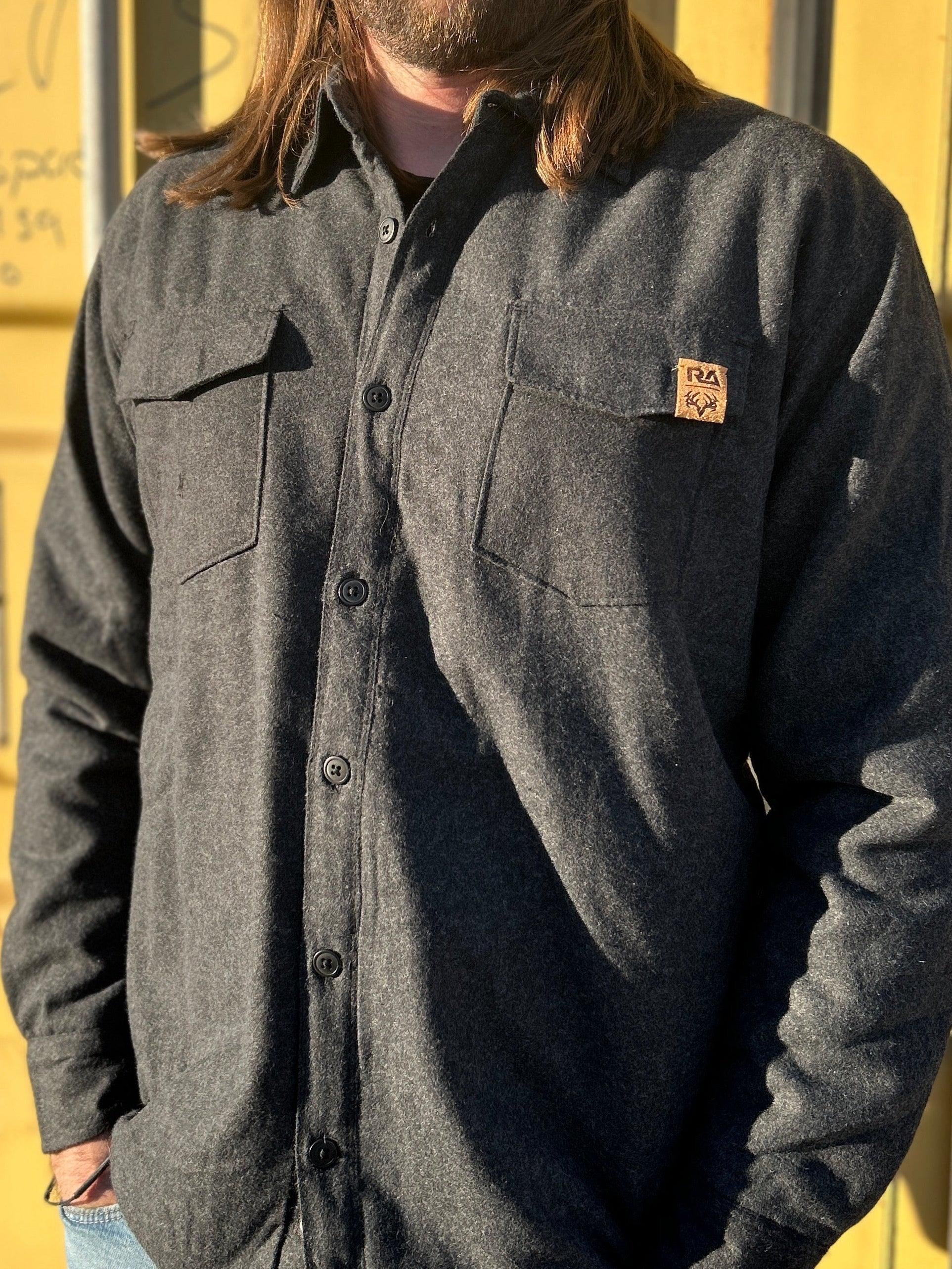 Dutton Quilted Flannel Shirt Jacket at RakAdx