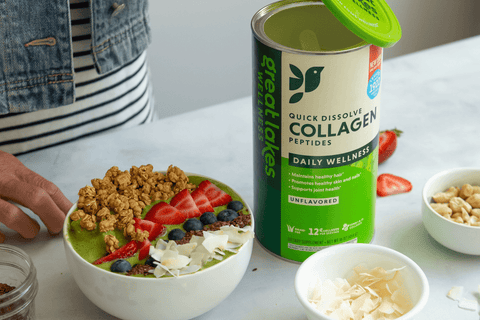 Breakfast Bowls with Great Lakes Wellness Collagen
