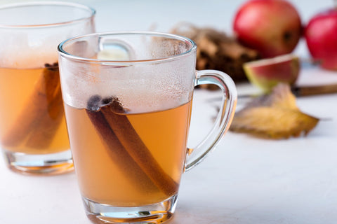 Hot Apple Cider with Collagen Peptides