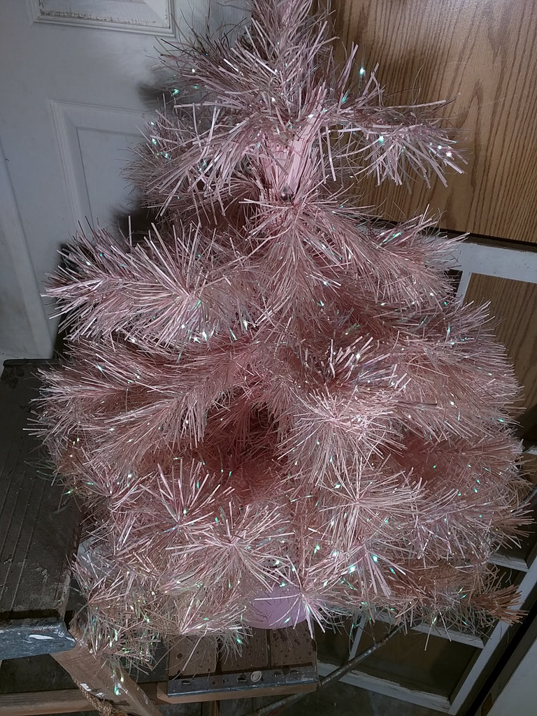 pink barbie christmas tree