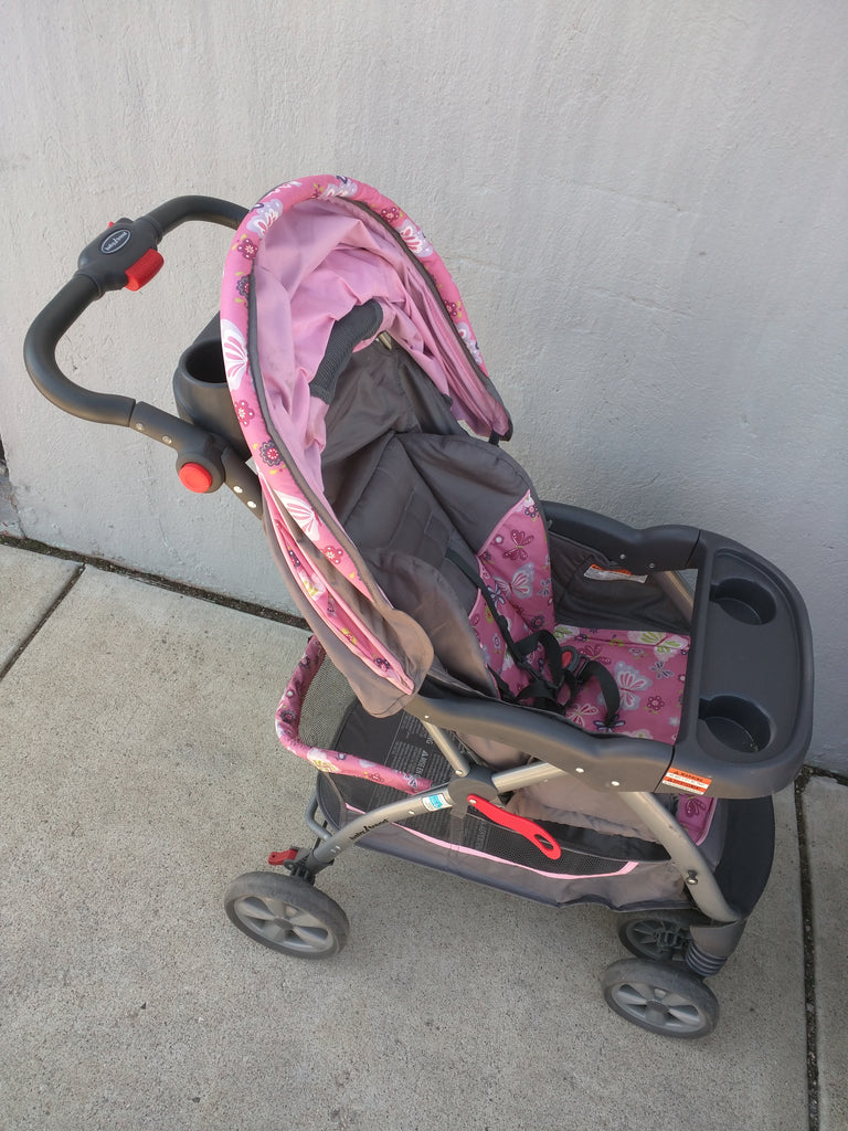 baby trend butterfly stroller