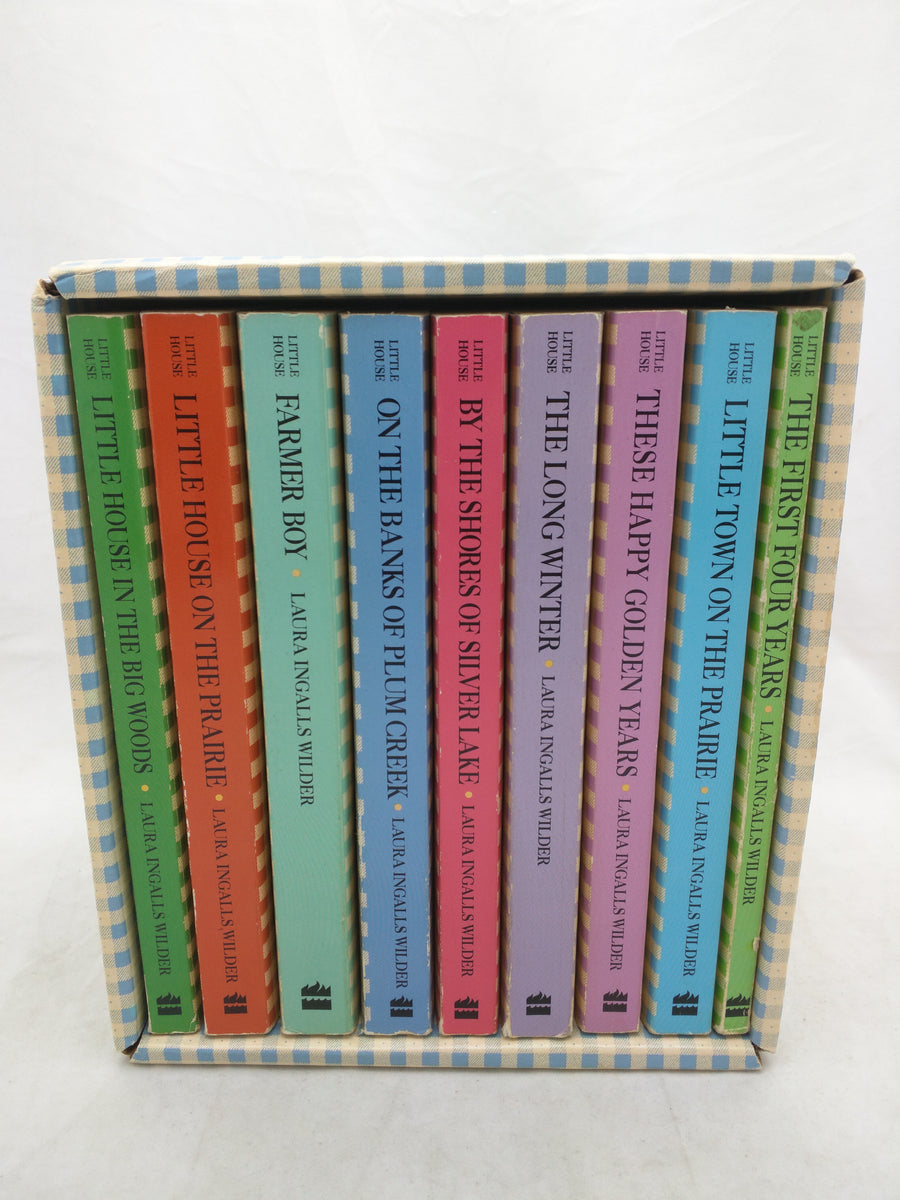 vintage little house on the prairie book set