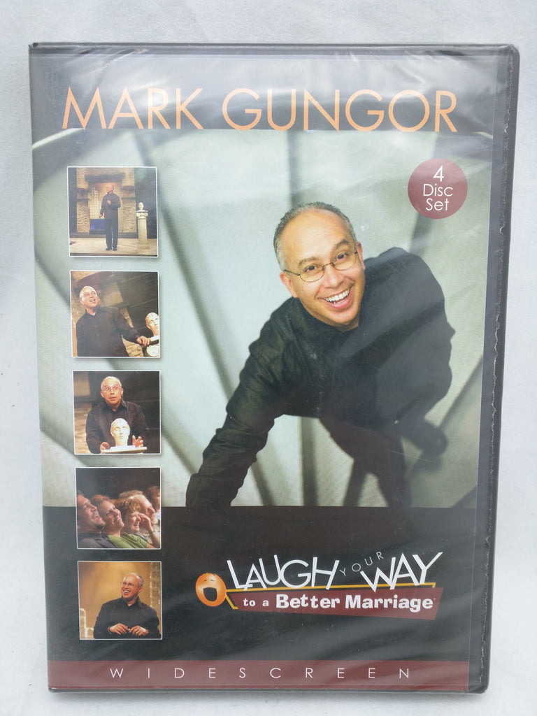 New Sealed Mark Gungor Laugh Your Way To A Better Marriage 4 Disc Dvd Pocatello Market 1962