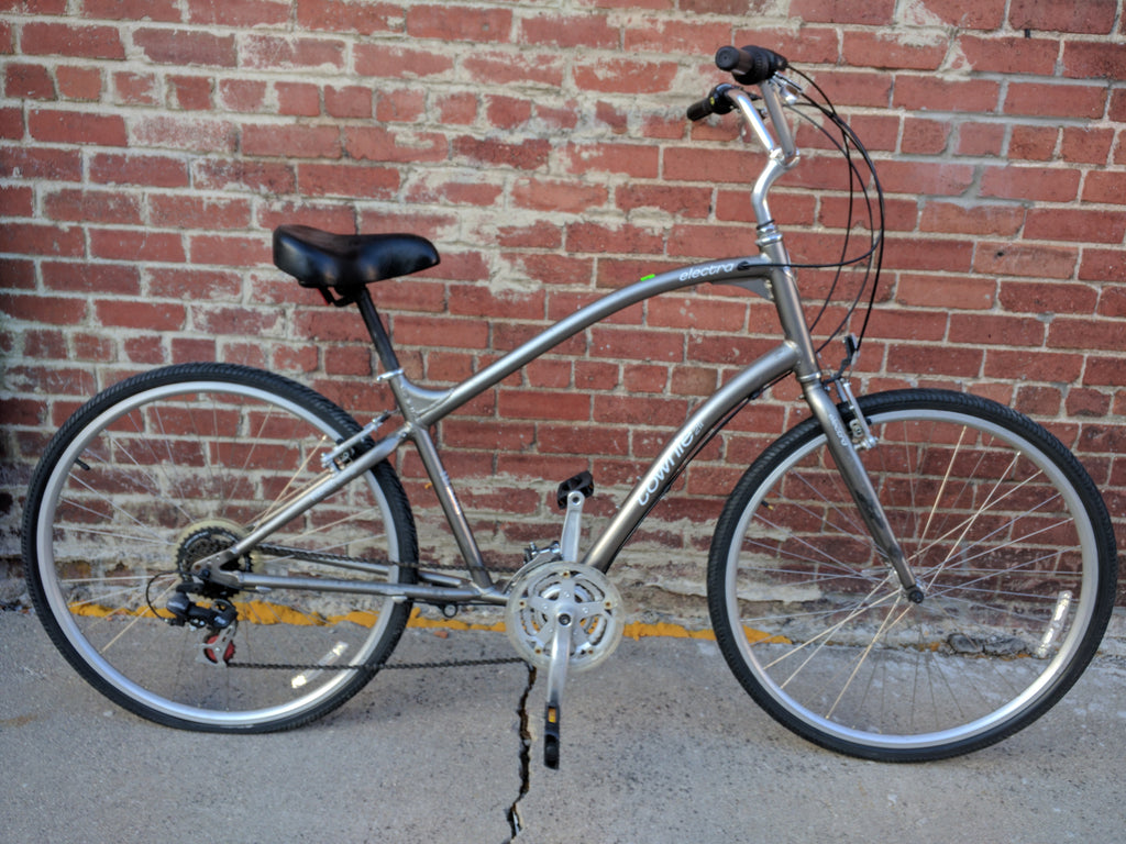 52 Cm Electra Townie 21 700c Comfort Bike Bicycle Forward Pedal Positi Pocatello Market
