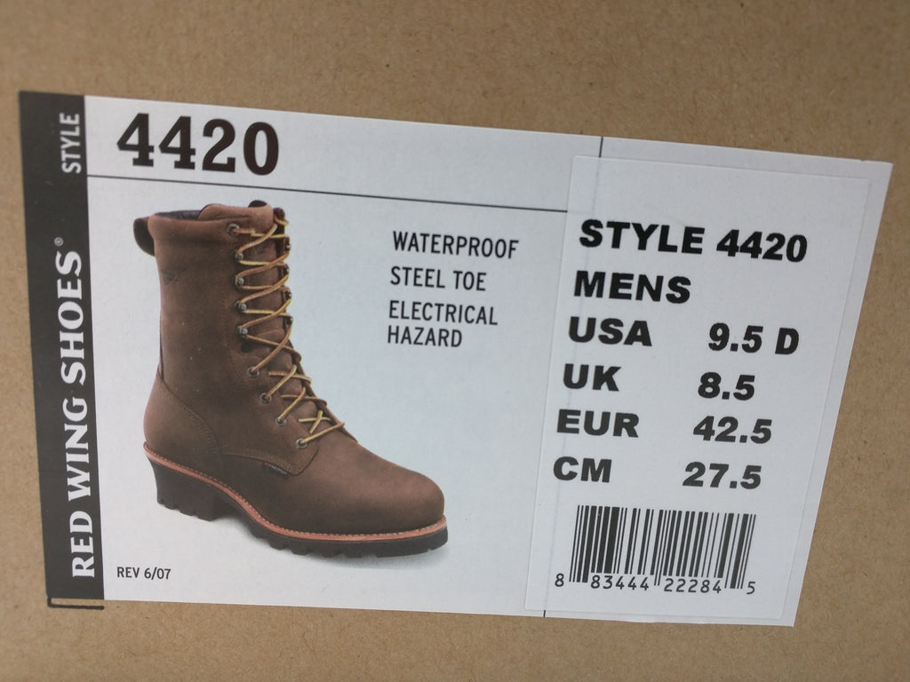 red wing logger 4420