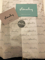Slouchy wrapping and stickers