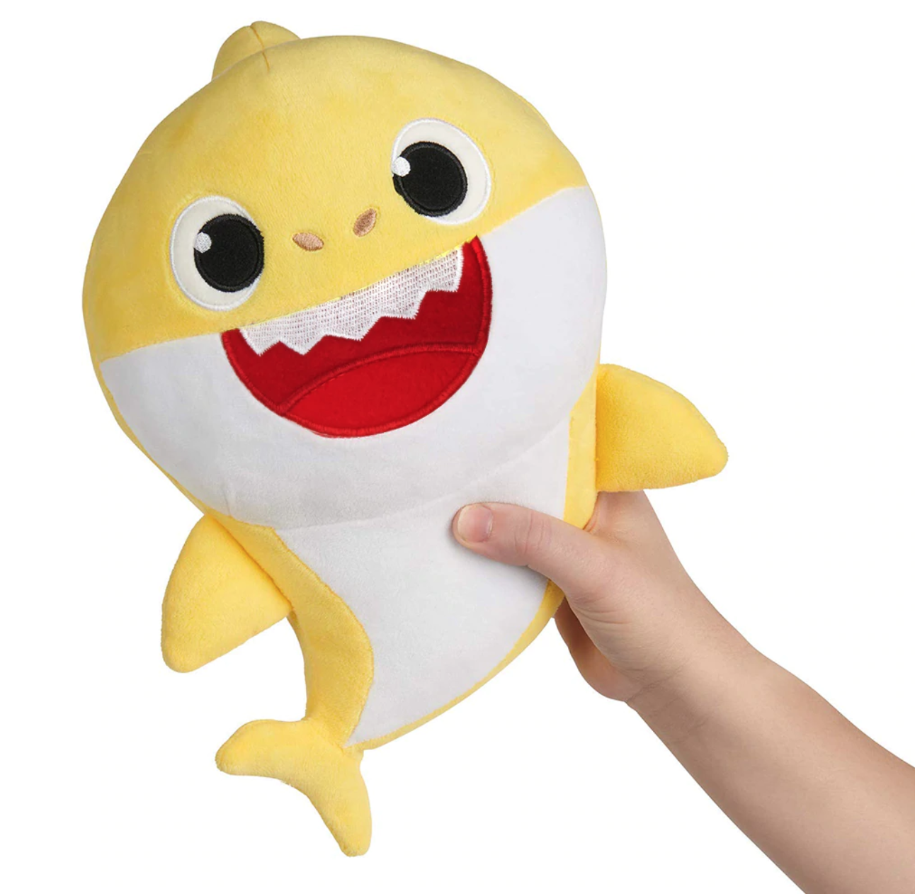 plush baby shark singing toy
