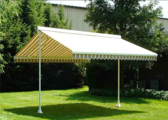 Outdoor Double Side Sun Rain Protection Retractable Awning