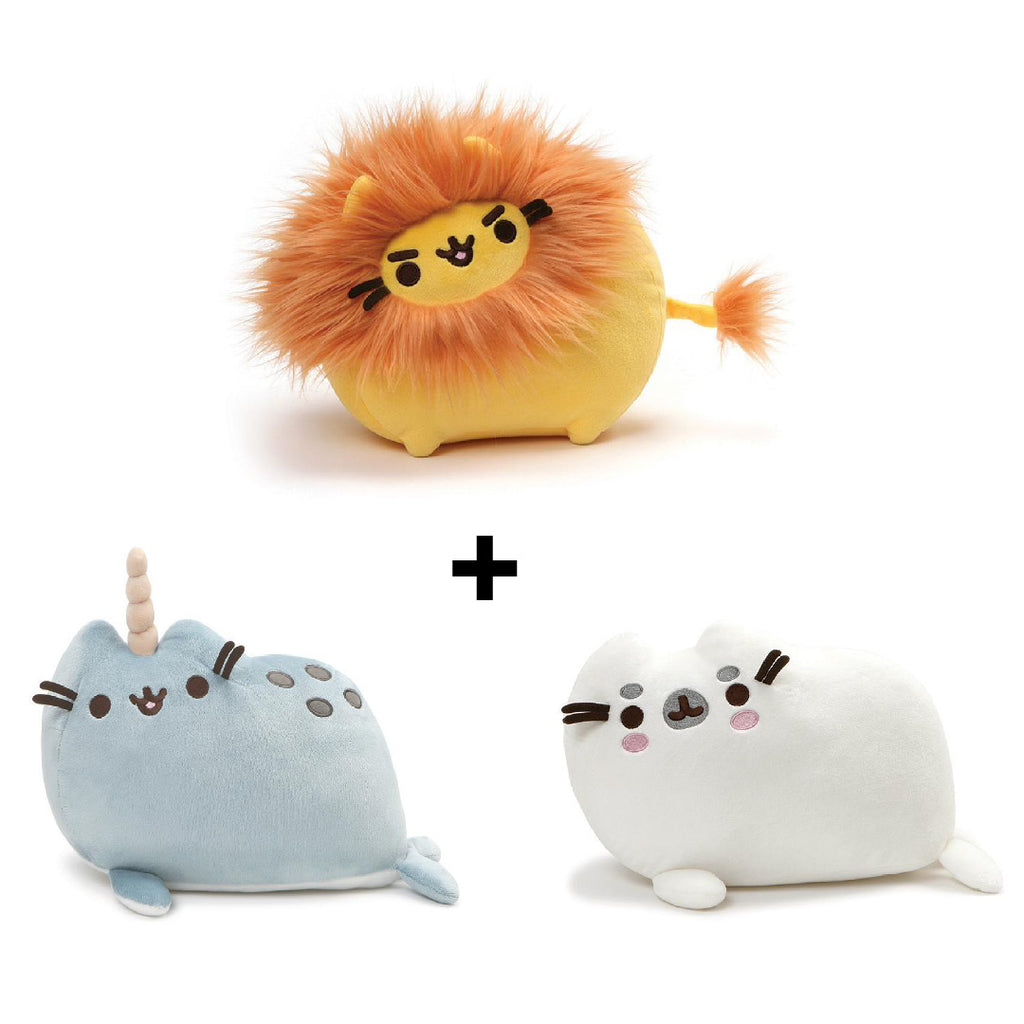 narwhal pusheen plush