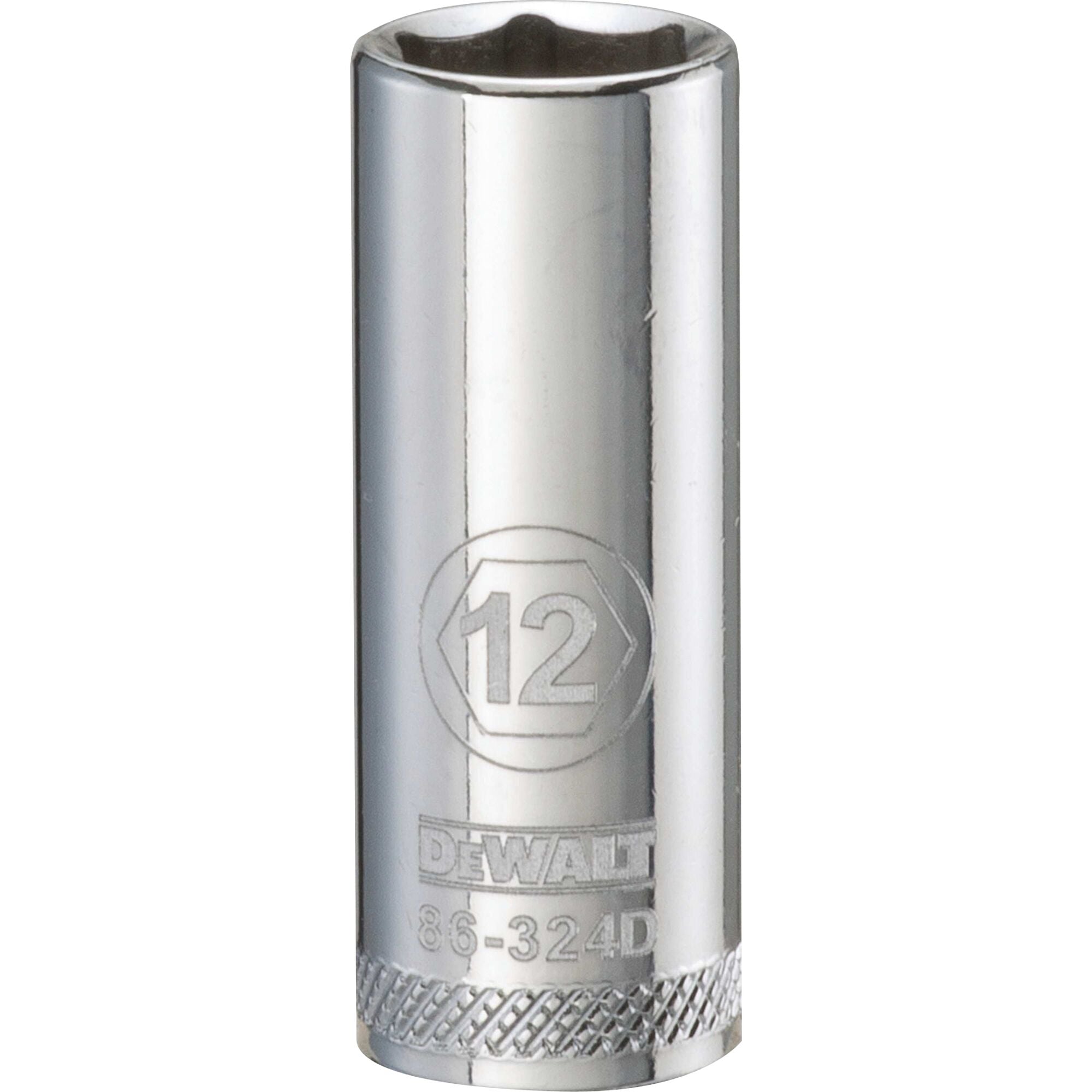 DeWalt DWMT86324OSP Mechanics 6 Point 3/8" Drive Deep Socket 12 MM