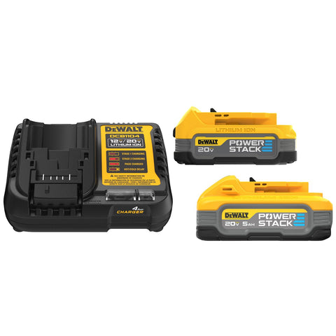 DEWALT 20V MAX* Starter Kit with POWERSTACK™ Compact Battery and Charger  (DCBP034C)