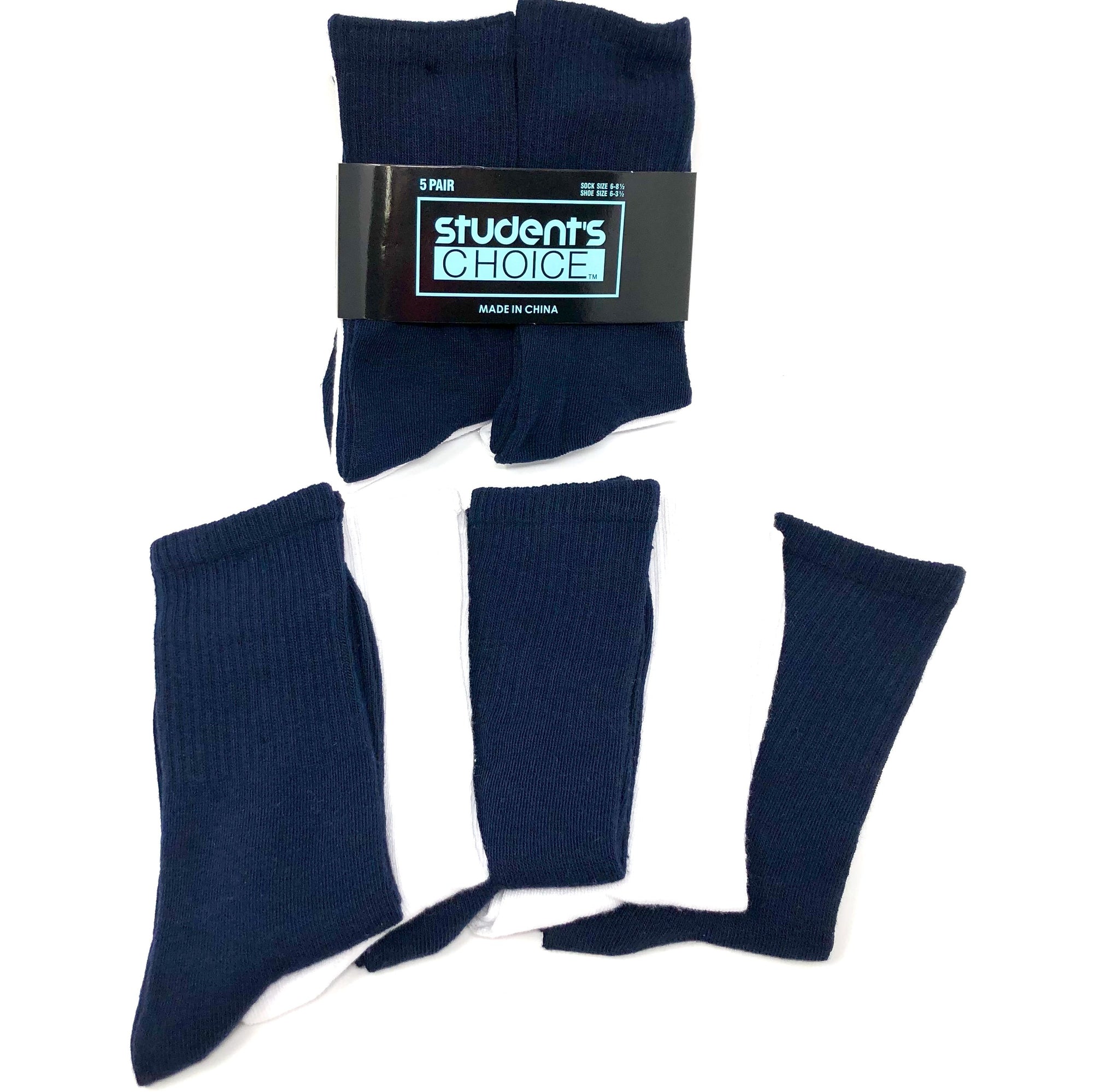 boys navy blue socks