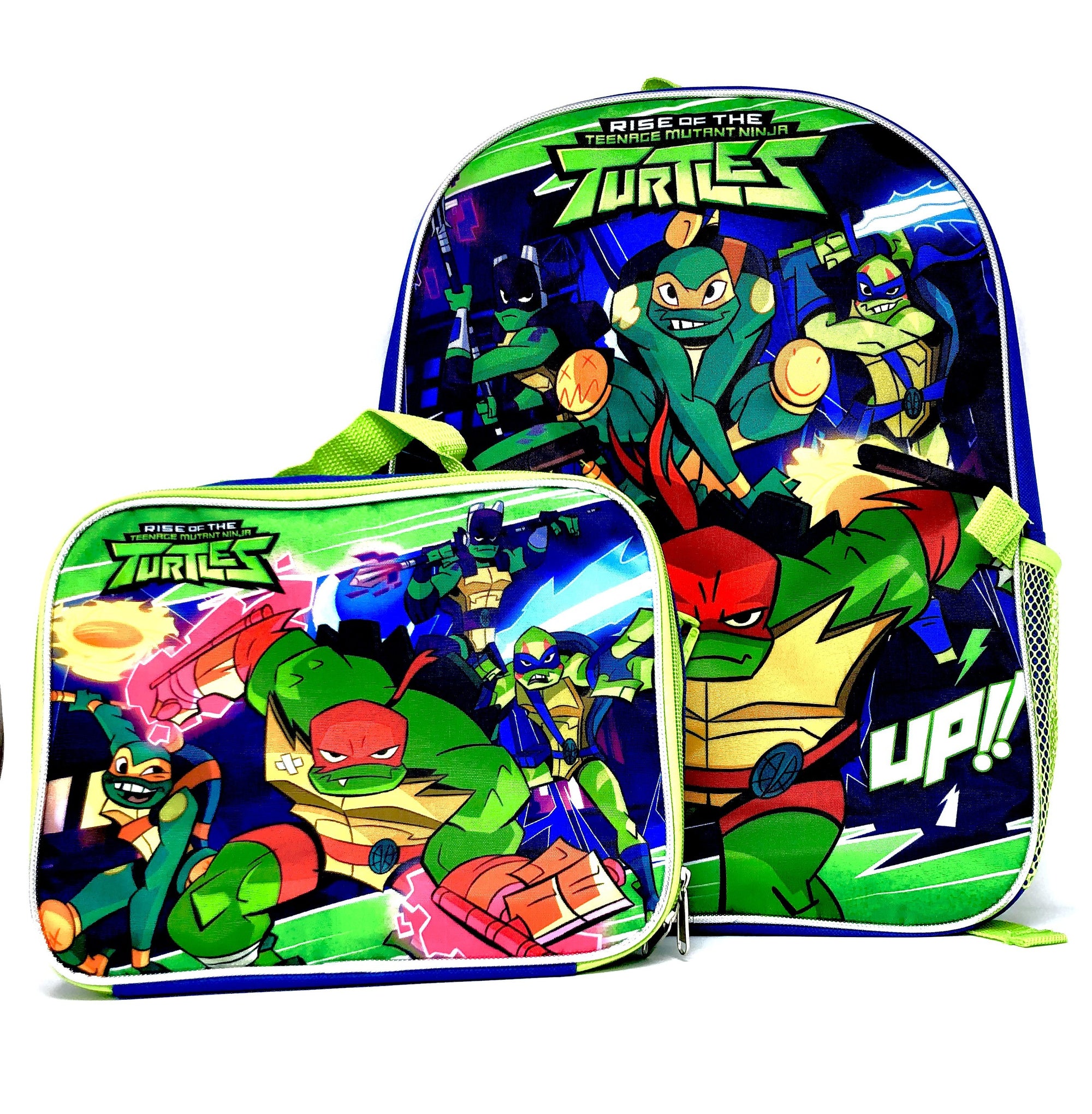 ninja turtle backpack and lunchbox