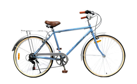 blue city bike