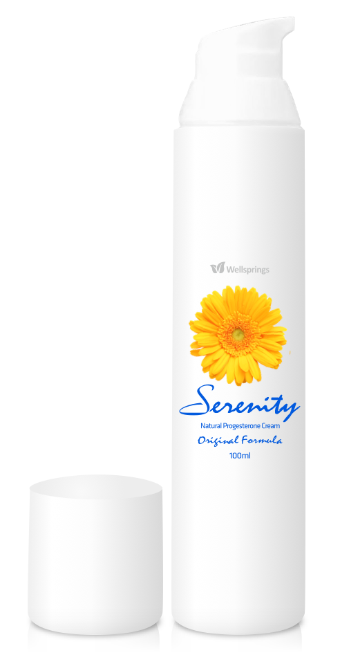 Wellsprings Serenity Cream (100ml pump bottle) - Wellsprings Health product image