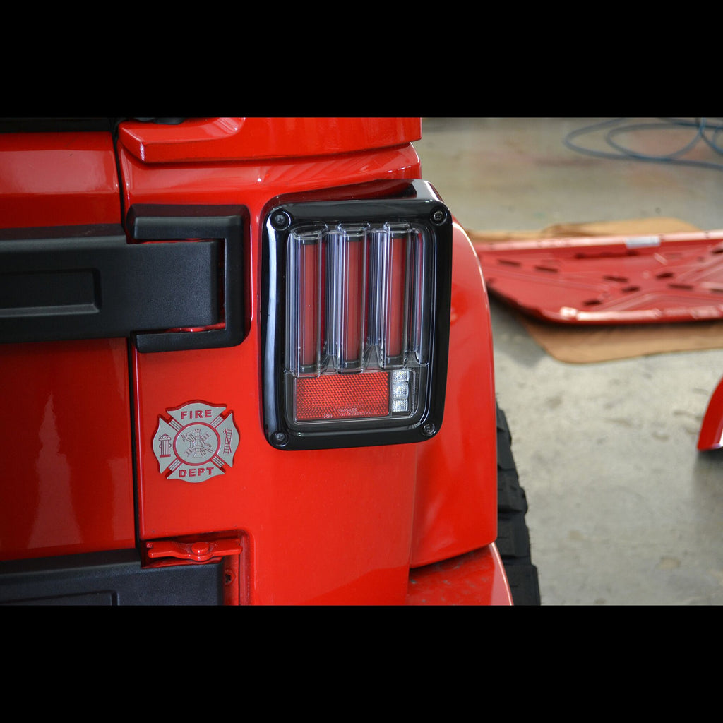 2007-2018 Jeep Wrangler JK RECON LED Sequential Tail Lights – Late Model  Lighting