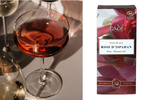 Rose fragrance and cocktail