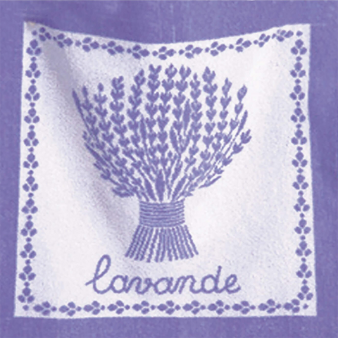 Coucke St Remy Lavande French Cotton Dish Towel