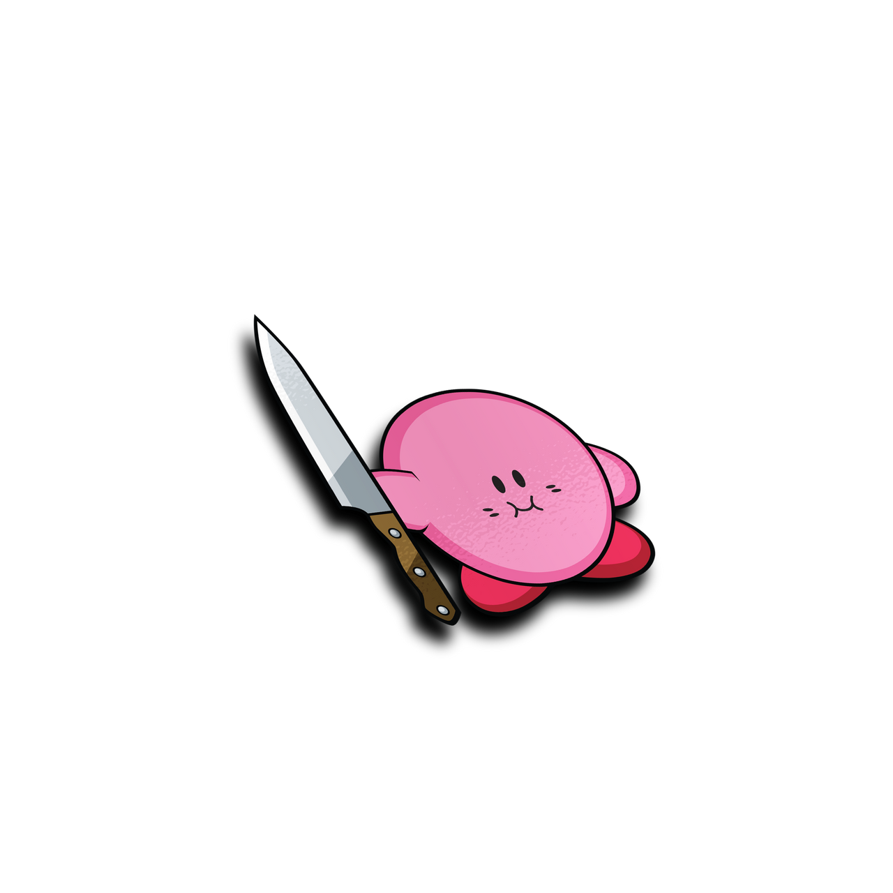 Kirby Knife Full Sticker – Stay Sugoi