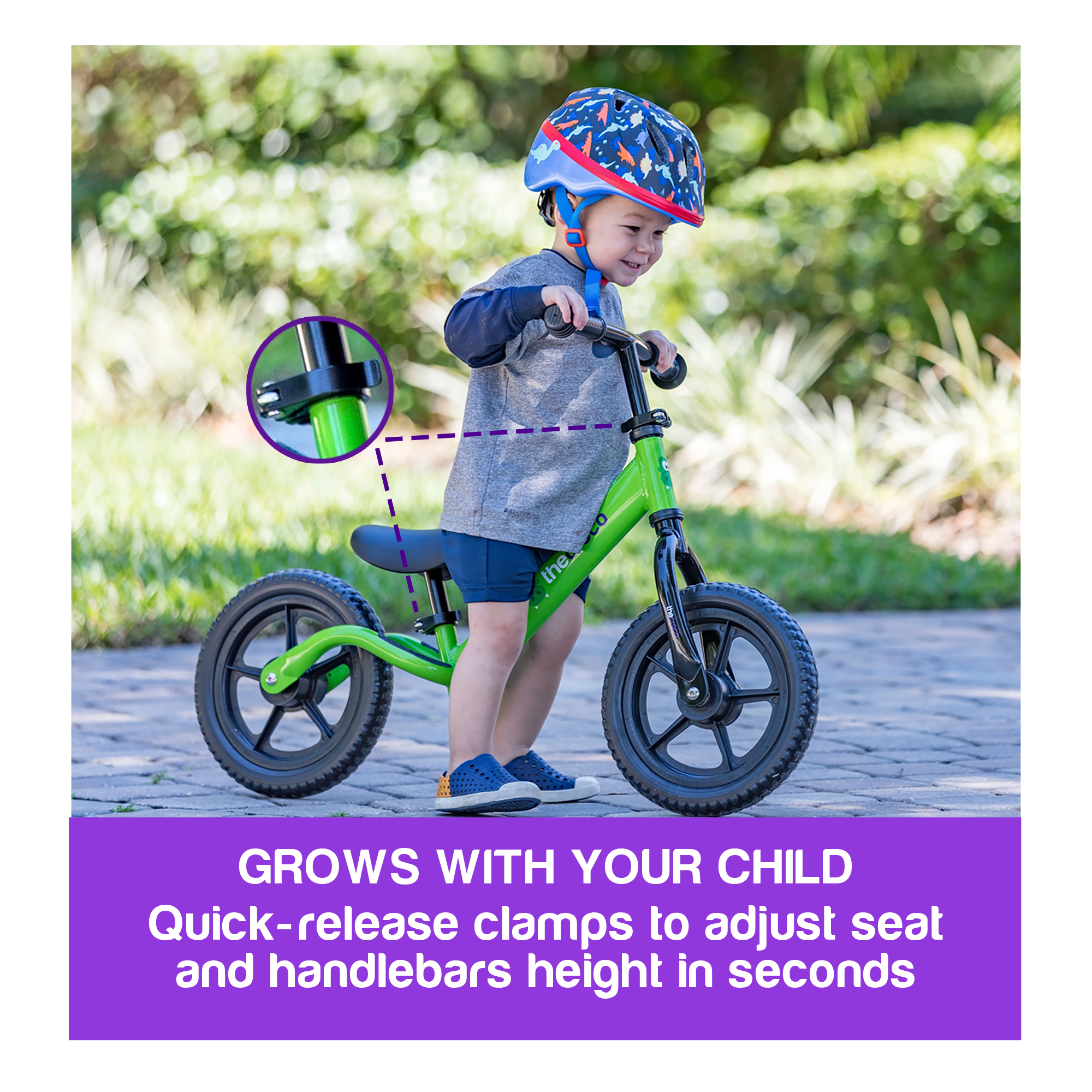 thecroco lightest aluminum balance bike