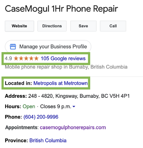 CaseMogul Phone Repair Shop