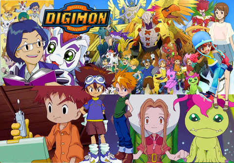 Digimon Poster created by Gundam Express Australia