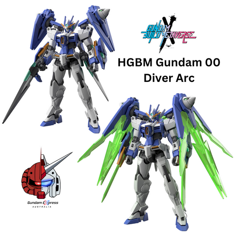 HG Gundam Diver Arc composite images and logs