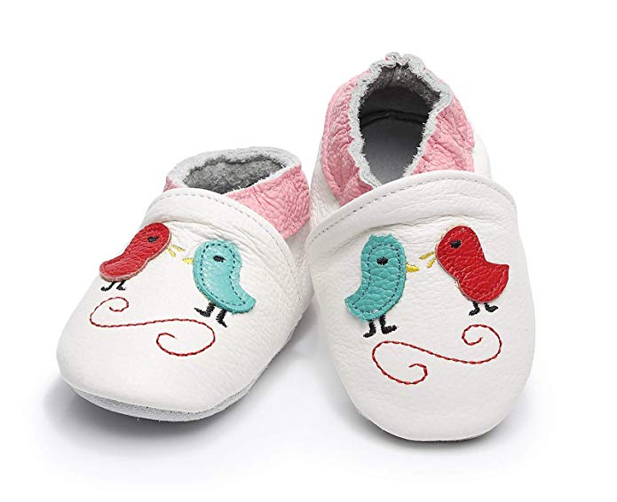 Bebila Skid-Proof Baby Shoes Leather 