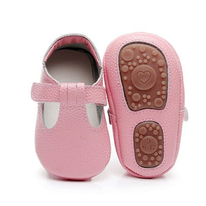 baby moccasins with rubber soles