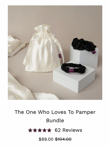 The One Who Loves To Pamper Bundle Zove Beauty