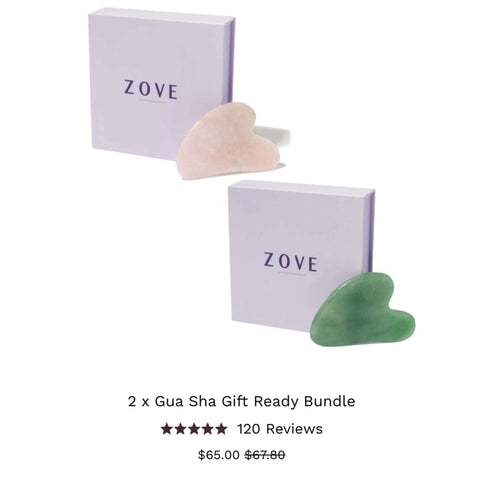 Zove 2 x Gua Sha Set