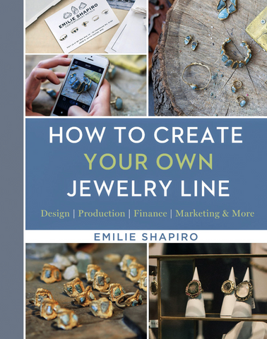 How to create your own jewelry line book by Emilie Shapiro