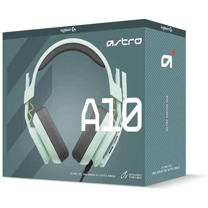 ASTRO A10 PC Sea Glass Mint Gaming Headset - Level Up