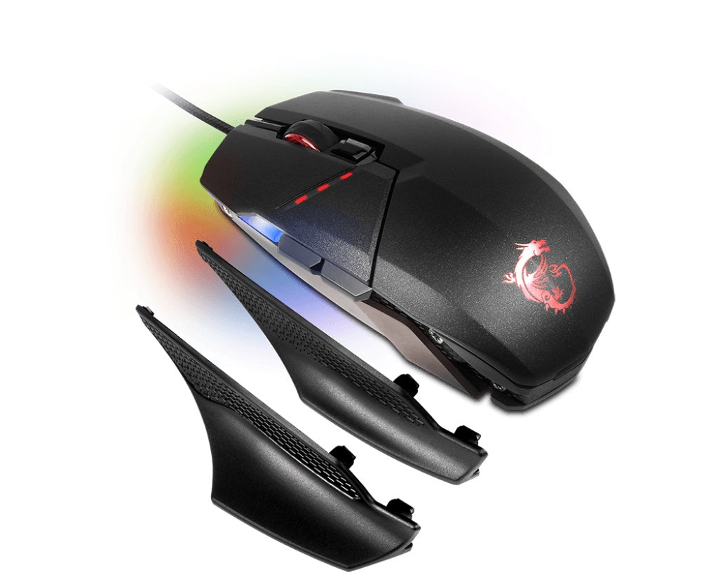 msi clutch gm60 rgb gaming mouse