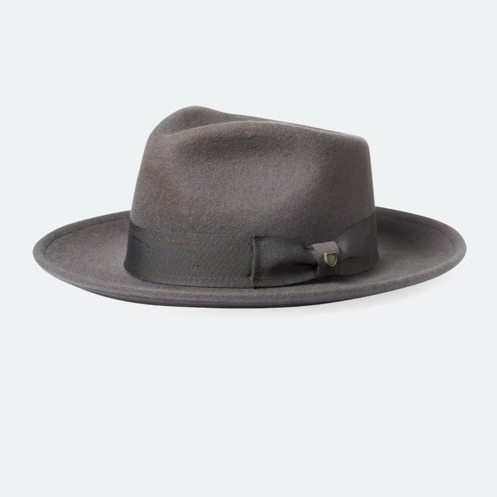 Brixton Swindle Fedora - Grey