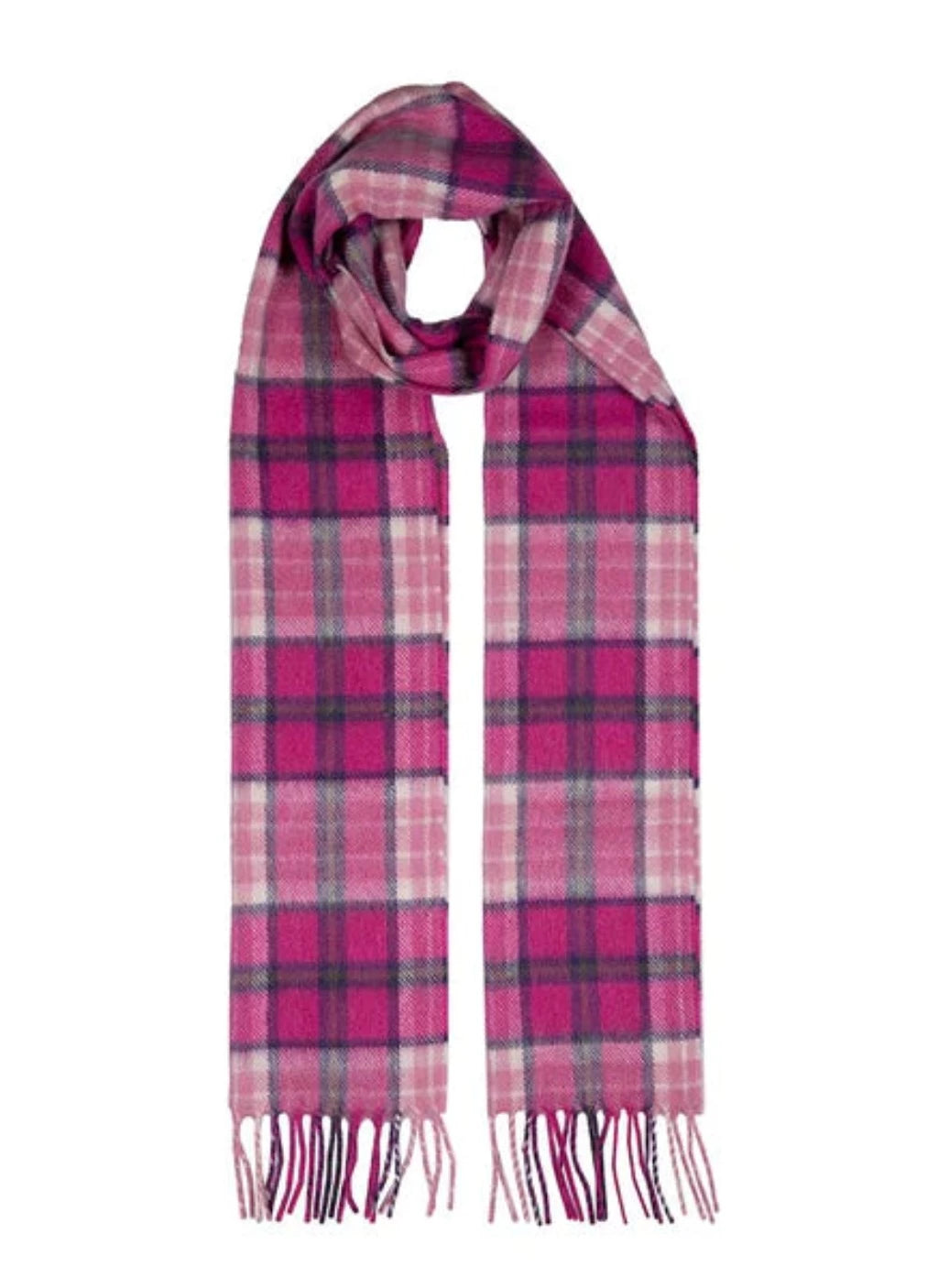 Dents Cashmere Scarf - Fuchsia – Brisbane Hatters