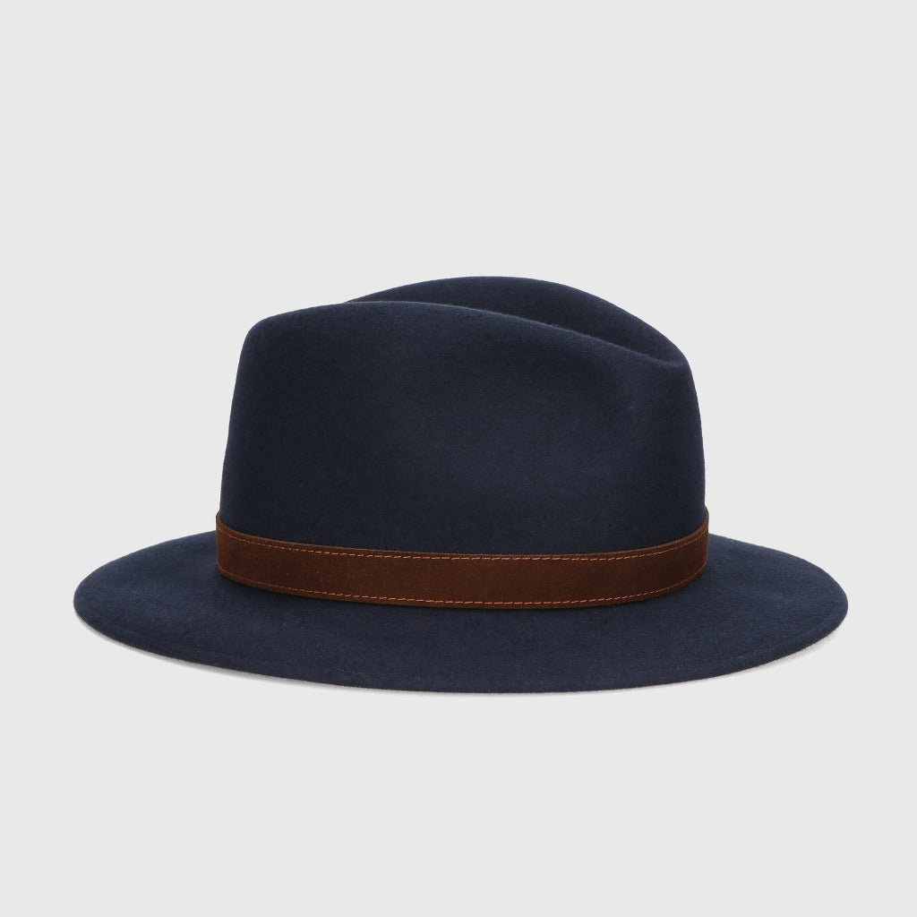 Borsalino Country Dark Brown Brisbane Hatters