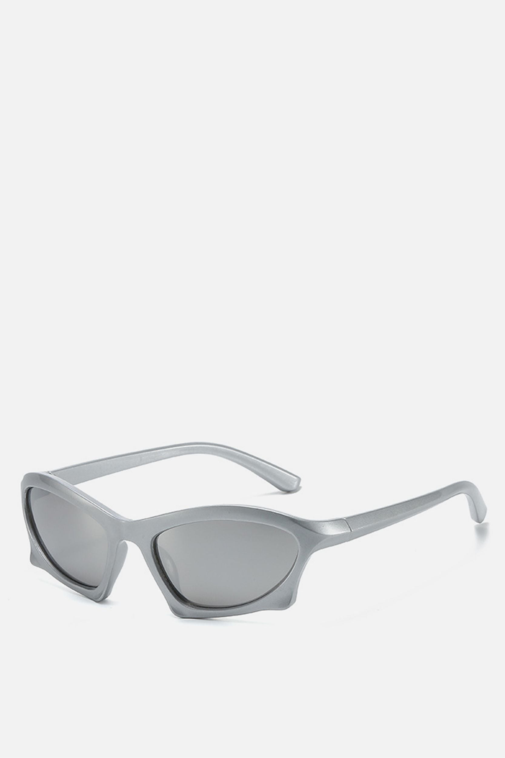 CALI Silver Cat Eye Sunglasses